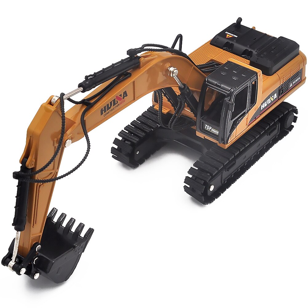 high simulation alloy engineering vehicle model, 1: 50 alloy excavator toys, metal castings, toy vehicles,