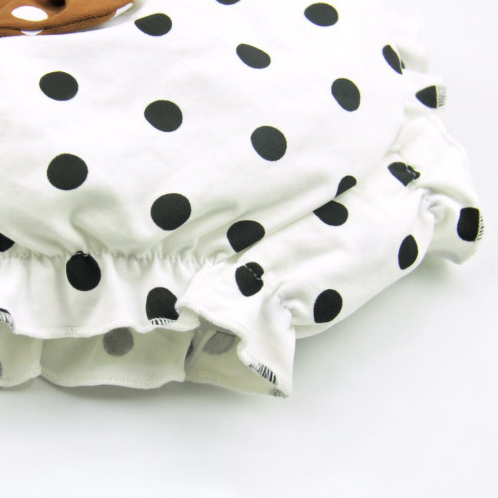 Peuter Ondergoed Katoenen Baby Slipje Meisje Jongen Baby Leuke Grote Bow Dots Shorts Voor Kinderen Mode Onderbroek Kids Ondergoed