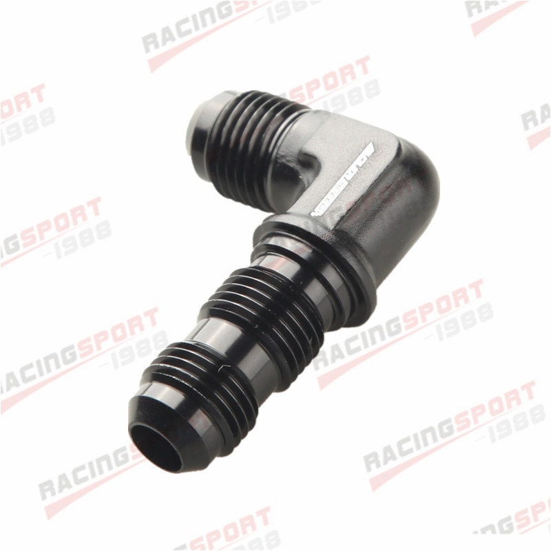 AN -6 (AN6 AN06) 90 DEGREE Bulkhead Fitting black AD22003 adapter