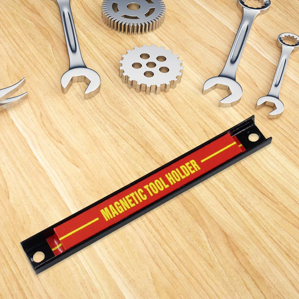 Soporte magnético para herramientas, organizador de almacenamiento, organizador magnético eléctrico, fácil de instalar, estante organizador de herramientas de Metal para taller, garaje y hogar