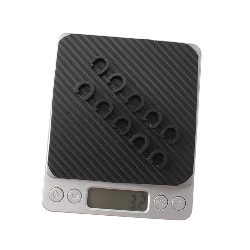 MUQZI 10PCS Shift Brake Cable Clamp Brake Housing Hose Guide Clamps MTB Road Bicycle Cable C-Clip Bike Part