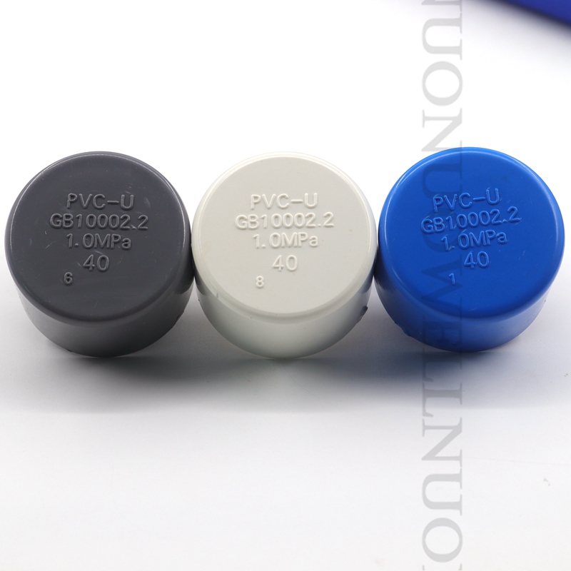 2~20Pcs 20~63mm PVC Pipe Connectors Gray Plastic PVC End Cap Fish Tank Water Supply Tube Adapter Garden Irrigation Pipe Plugs