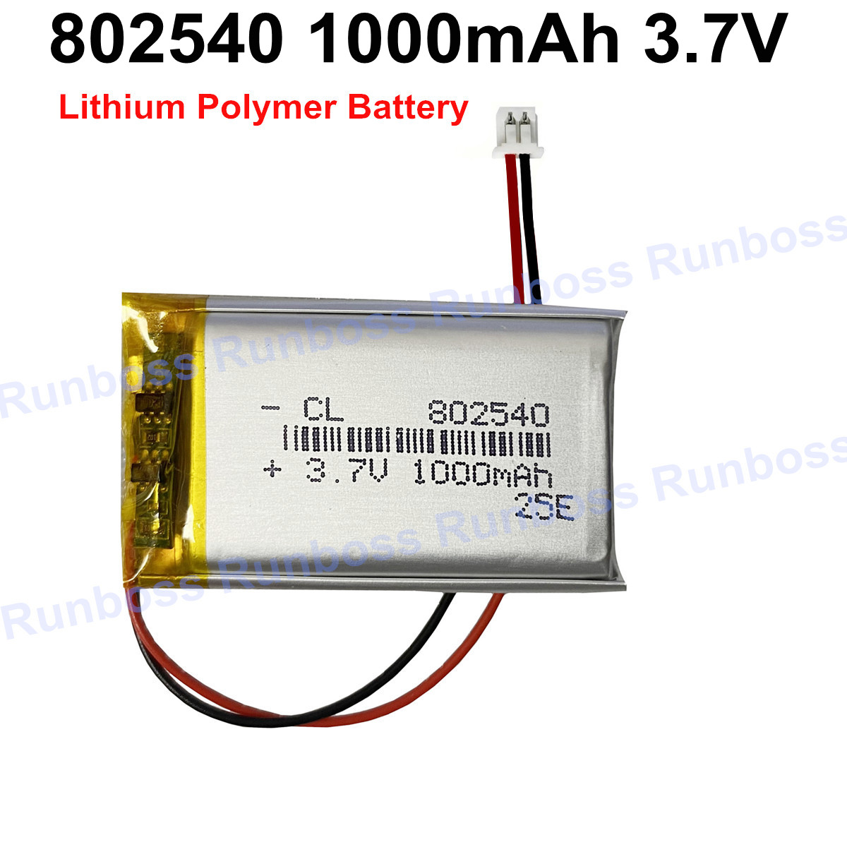 1-4 stück 3.7v lipo-akkus  pl802540 1000 mah, Lithium-Polymer-akkus) für heltec  t114 v2 lora 32 v3 entwicklungsboard lora-knoten