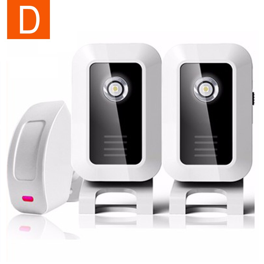 Welcome Chime Wireless Device PIR Motion Sensor Bell Alarm Entry Wireless Door Alarm