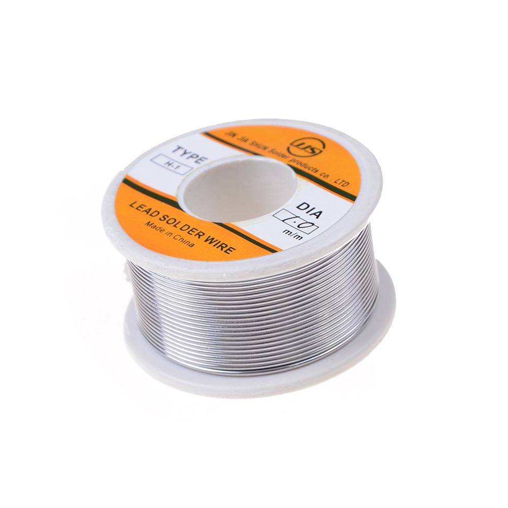 63/37 1mm Tin Lood Rosin Core Soldeer Flux Solderen Lassen Iron Wire Reel 100g