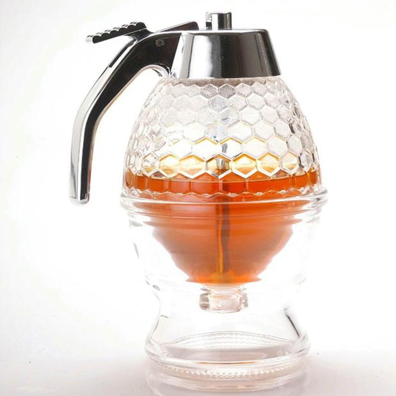 Dispensador de miel de acrílico transparente, 200ml, para mermelada, panal, magdalenas, el mejor dispensador, accesorios de cocina