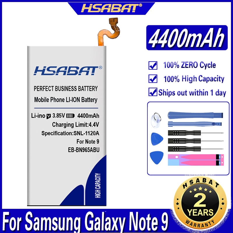 Hsabat EB-BN965ABU 4400 Mah Batterij Voor Samsung Galaxy Note9 Note 9 N960U SM-N9600 SM-N960F N9600 SM-N965F