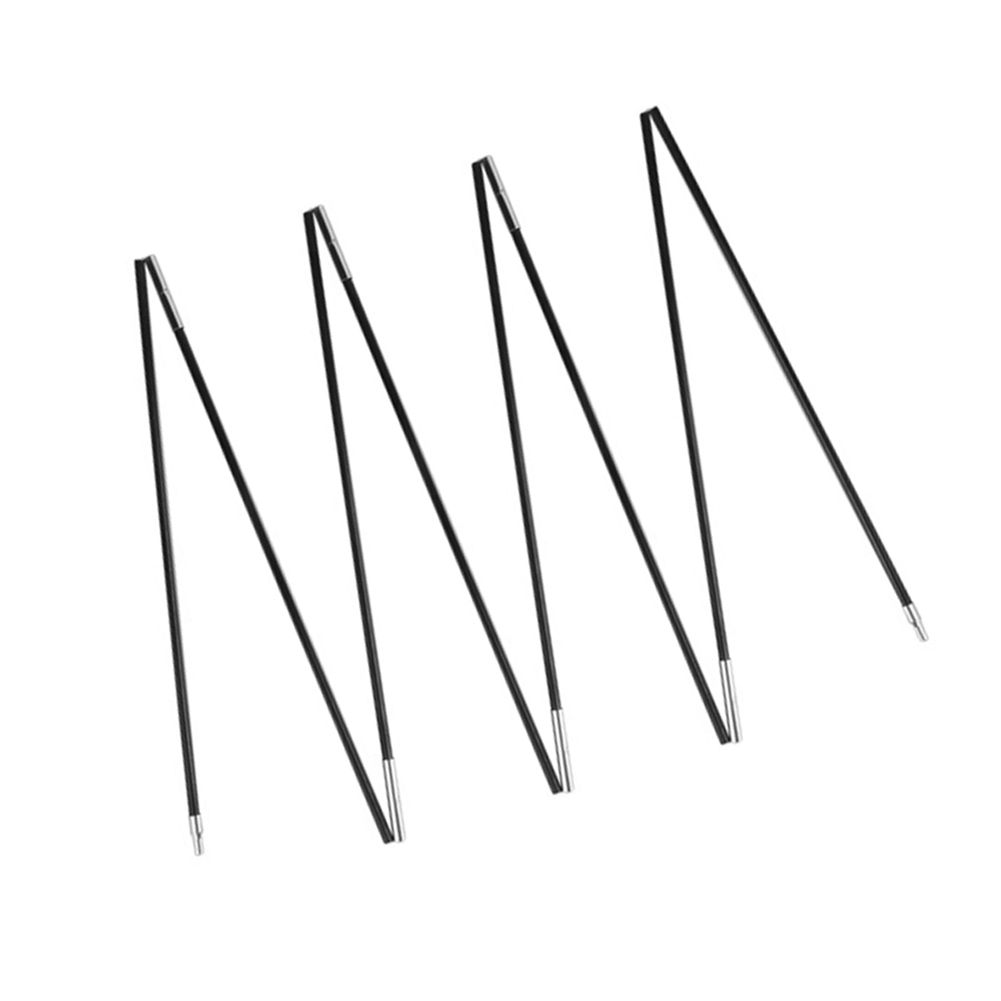 2pcs Aluminum Alloy Tent Poles 10.5-12.8ft Fiberglass Tent Pole Replacement Tent Repair For Hiking Camping Tents Accessories