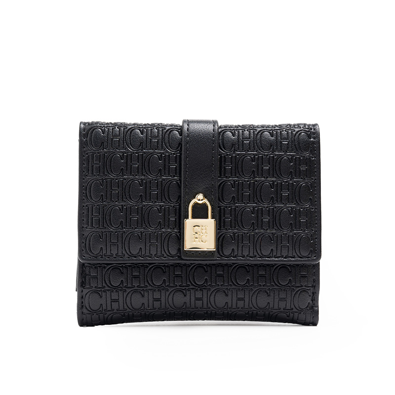 CH Premium Wallet Standard Wallet Women's Temperament Style Card Wallet Versatile Letter Print Walle: army green