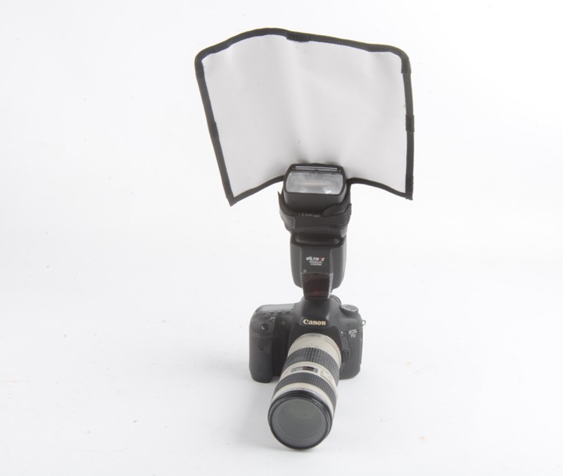 Universele doek Flitslicht Opvouwbare Reflector Snoot beam Softbox Diffuser Bender Buis voor Canon Nikon Yongnuo pentax flitser