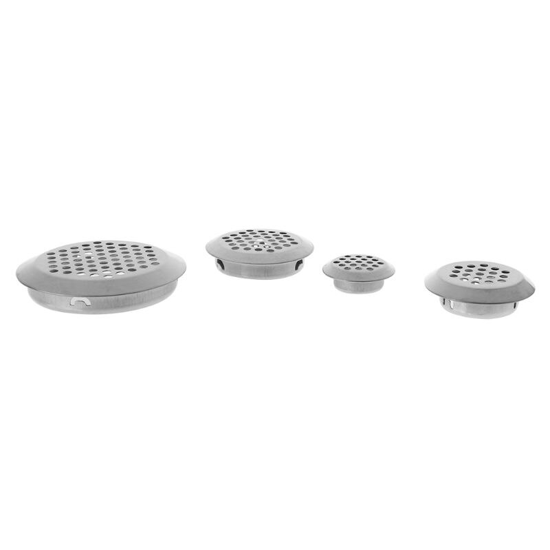 Flat surface Convex surface Stainless Steel Air Vent Hole Ventilation Louver Round Shaped Venting Mesh Holes