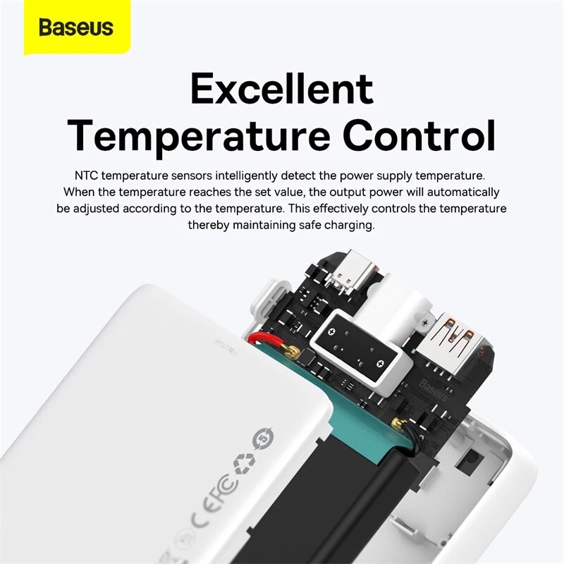 Baseus 20000 Mah Power Bank Pd 20W Snel Opladen 20000 Mah Power Bank Externe Batterij Voor Iphone 13 12 pro Max Xiaomi Poverbank