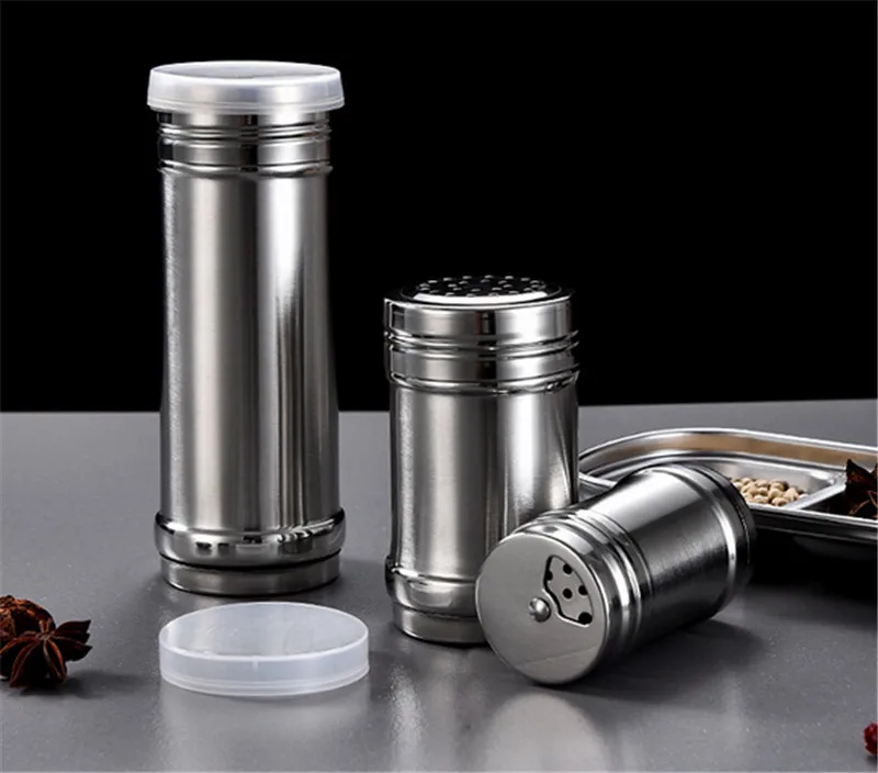 Caja de condimentos para barbacoa, tarro de comino, tarro de condimentos comercial, Caja de almacenamiento de especias, estante de especias, tarro de pimienta, pulverizador