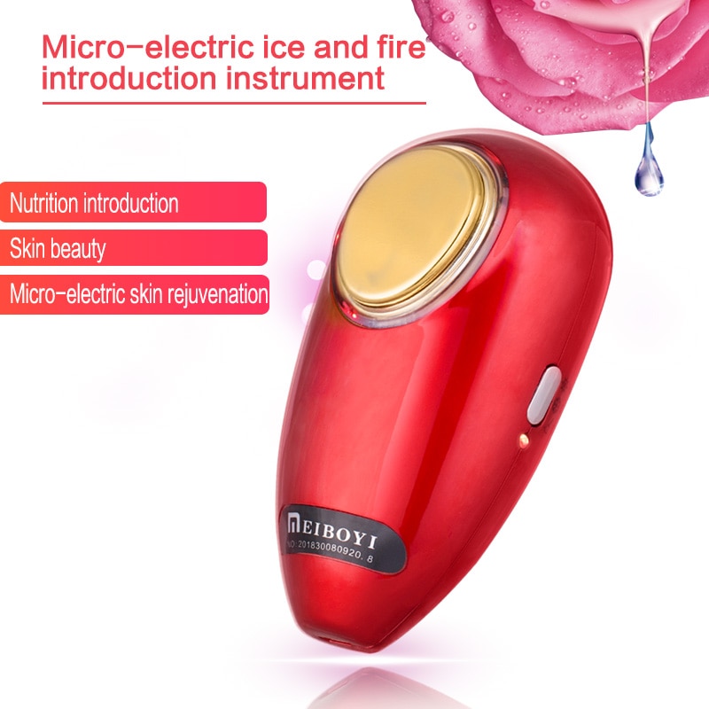 Micro-elektriciteit introductie-instrument gezichtsverzorgingsinstrument multifunctioneel fotonen huidverjongingsinstrument