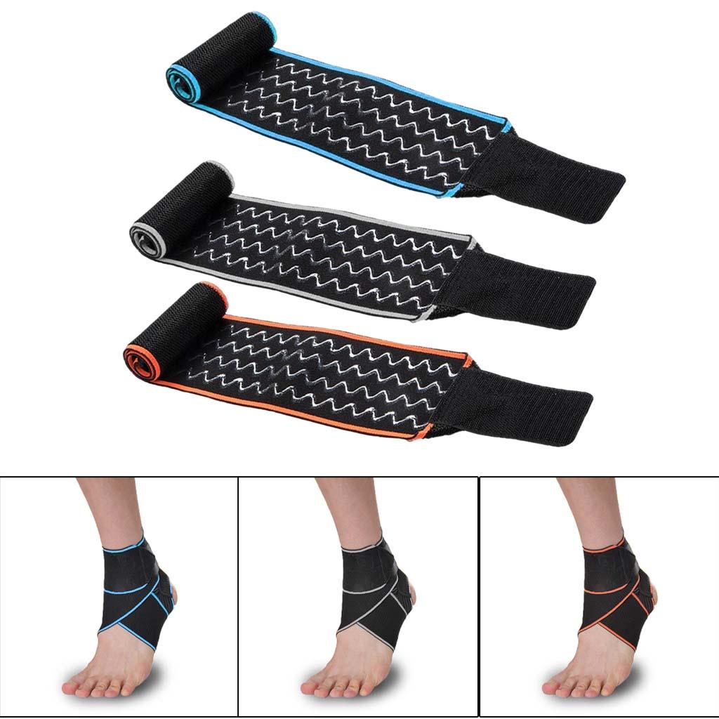Knöchelbandage aus komfortablem nylonmaterial, kompressionsmanschette, fußwickel