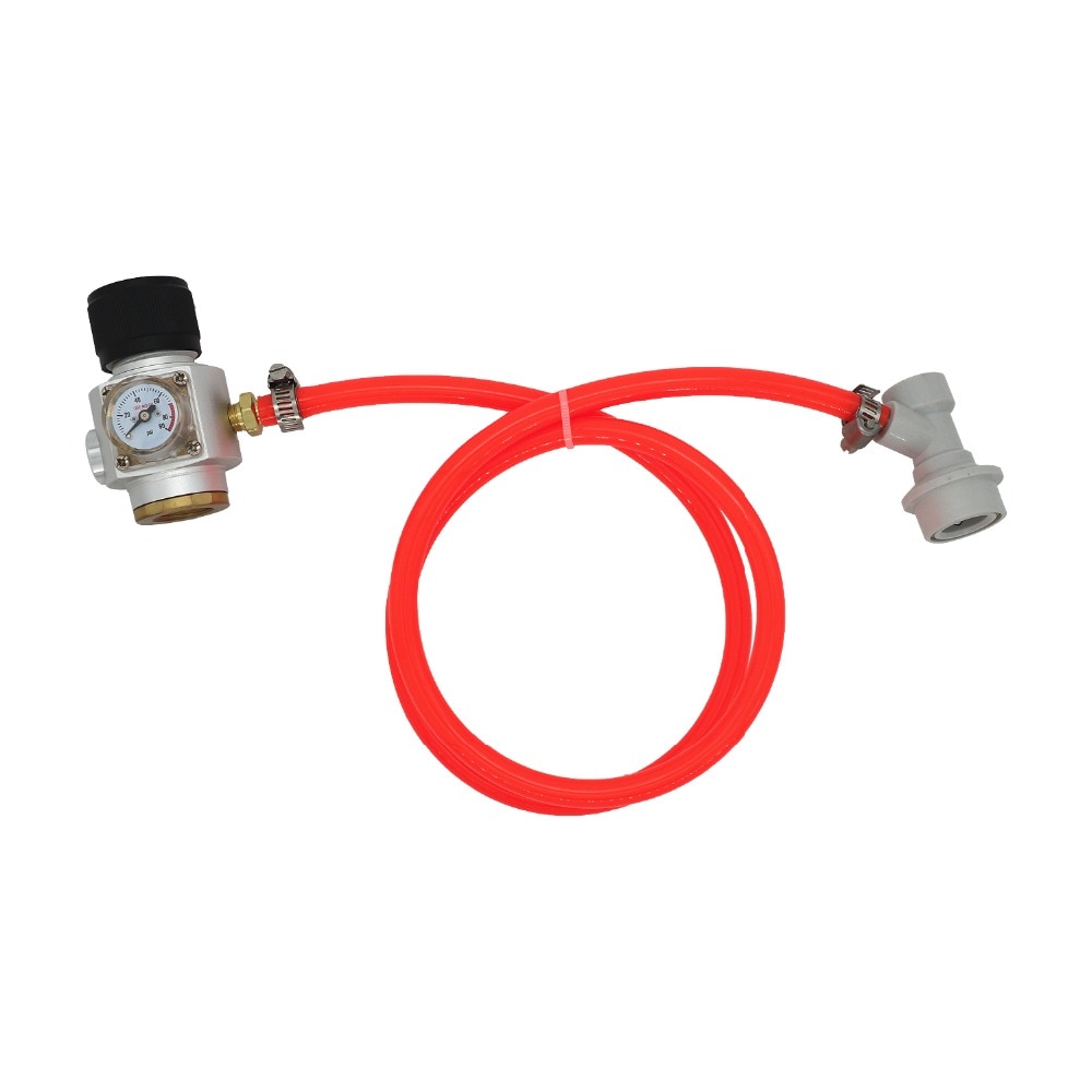 5/16 "gasledningssamling  - 0-90 psico 2 mini gasregulator t21*4 -  fadøl, der uddeler cornelius corny keg