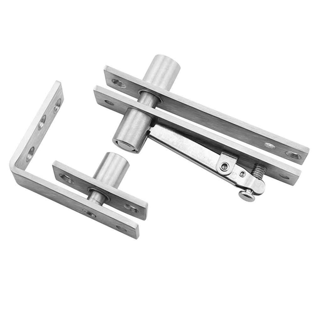 Door Pivot Hinge Shaft 90 Degree Rotation Easy Install Universal With Screws Cabinet Opening Closing Hinge 201Positioning Hinge