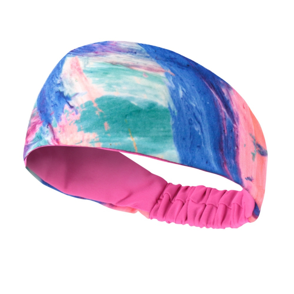 Cintas elásticas para el sudor para Yoga, cintas para la cabeza para correr que absorben el sudor, cintas para el pelo, accesorios deportivos, 4 colores