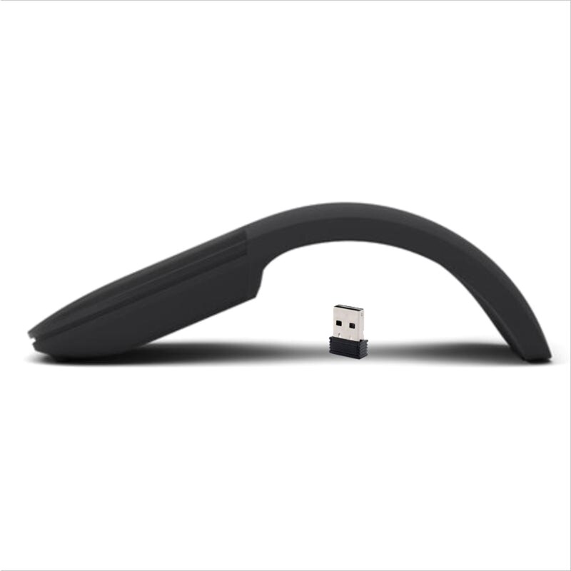 2.4Ghz Optical Maser Pointing Foldable Touch Wireless Mouse Ergonomic Fold Mini Mice for Notebook Laptop Tablet Phone