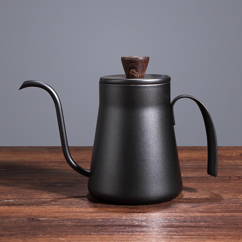 400ml tunn munkruka med lock rostfritt stål i japansk stil handtvättkruka hängande öronkanna kaffekanna förtjockad minikruka teflon