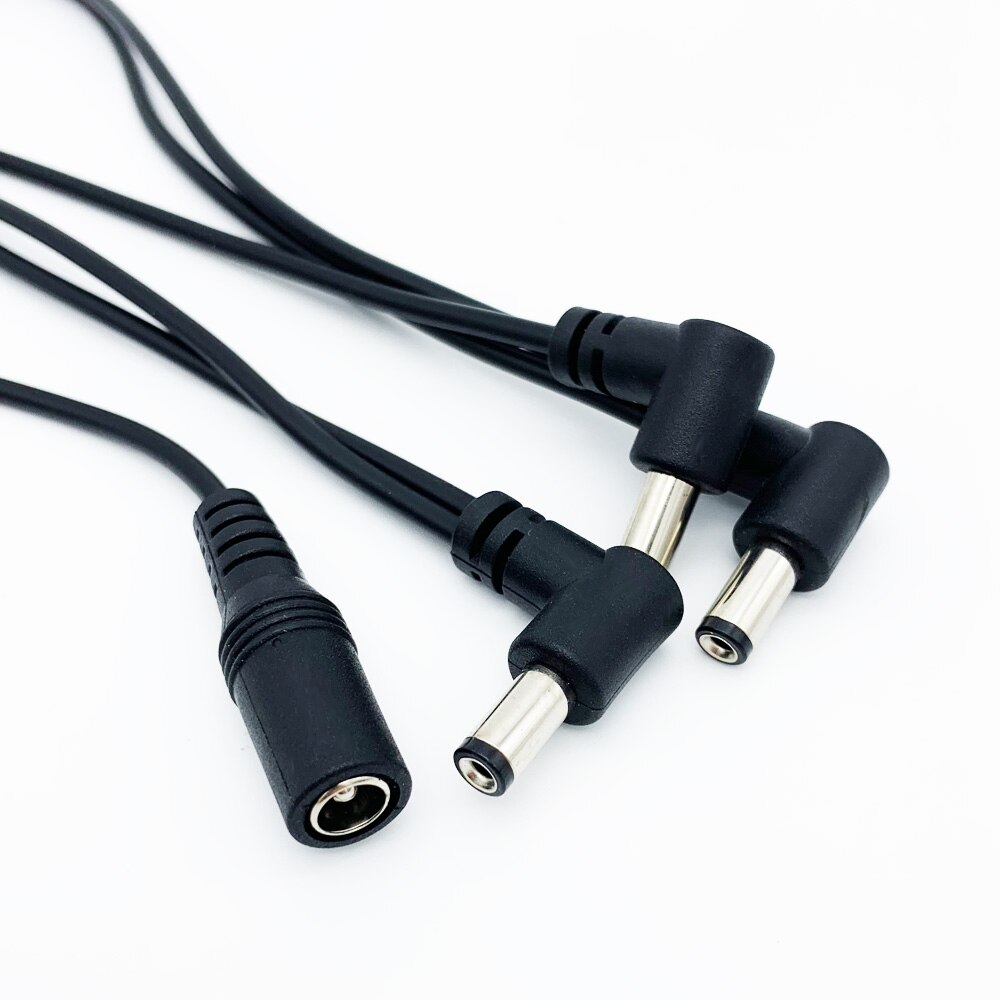 Guitar Pedal Power Supply Cable for Effects Adapter Plug Daisy Chain 1 to 3 4 5 6 Ways 9V DC