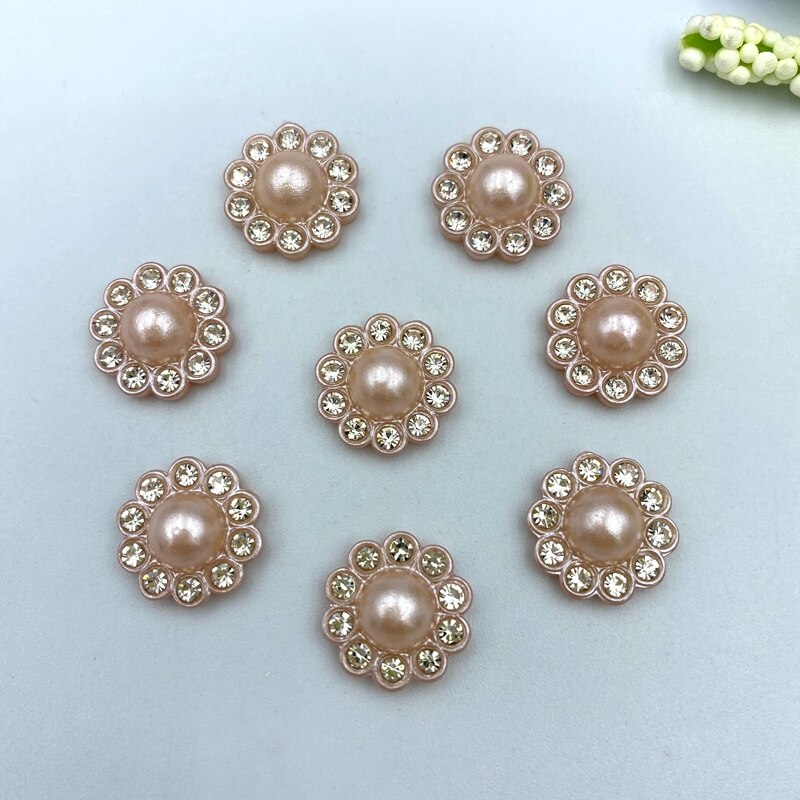 30 stk gør-det-selv perlen af et spidsbor dekoration håndværk flatback cabochon scrapbog pasform hårspænder udsmykning perler  b56