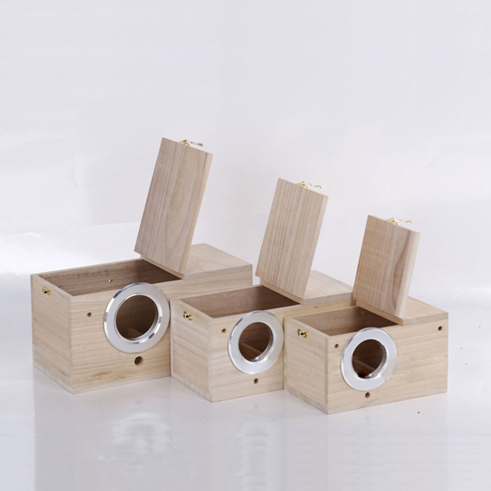 Papagei Zucht Kasten Vogel Haus Holz Zucht Kasten Geeignet Für Liebe Vogel Papagei Passenden Kasten draussen Garten Dekoration Vogel Nest