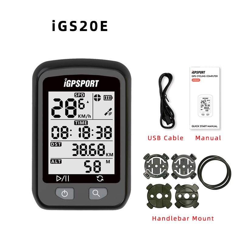 Igpsport igs 20e gps - aktiveret cykelcomputer hastighedsmåler garmin 200 520 bryton 310 330 igs 50e: Igs 20e