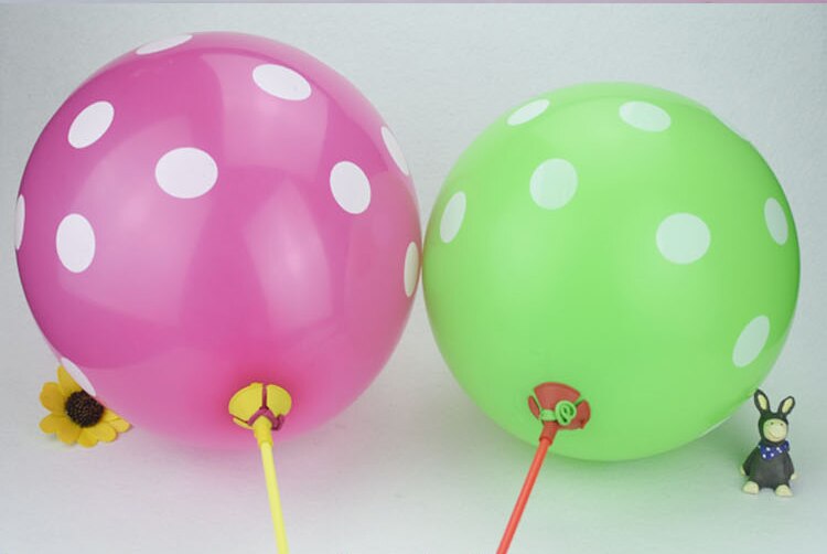 Ballonnen Meubi Opblaasbare 100 Sets/partij Ballonnen Stok Staven Mulit-Kleur Houder Pvc Staaf Ondersteuning Ballon Accessoires Grappige