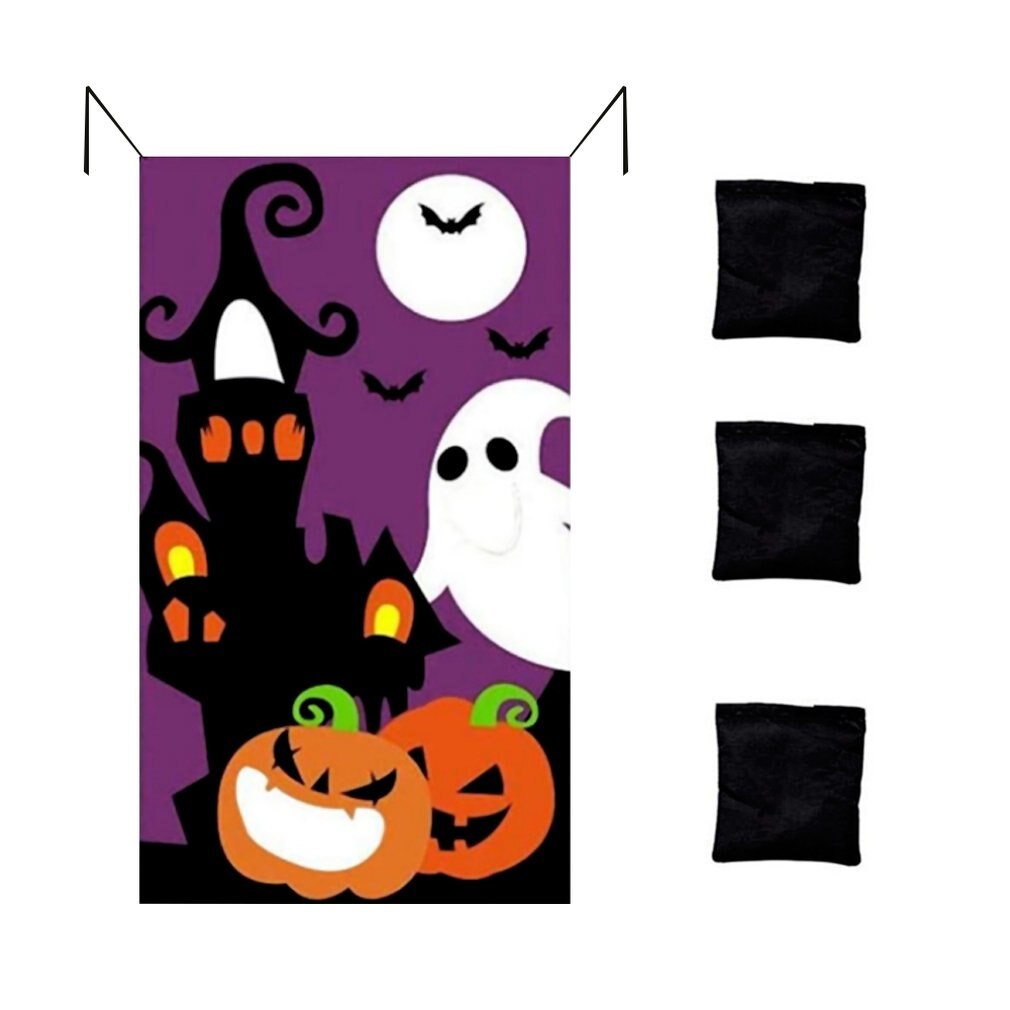 Halloween Party Game Levert Zitzakken Halloween Banners Games Pompoen Leuke Voor Kinderen Familie Winkels Games