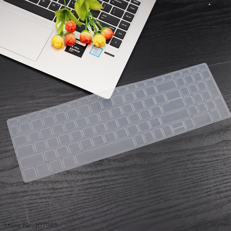 Housse de protection de clavier d&#39;ordinateur portable, pour Acer Aspire 3 A317-32 A317-33 A317-51 A317-51G A317-51K A317-51KG A317-52-37N 15.6 pouces: Clear