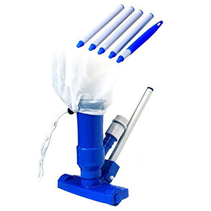 Portable Detachable Swimming Pool Mini Jet Vac Vacuum Cleaner Tool Spa Pond Fountain Vacuum Suction Head Set