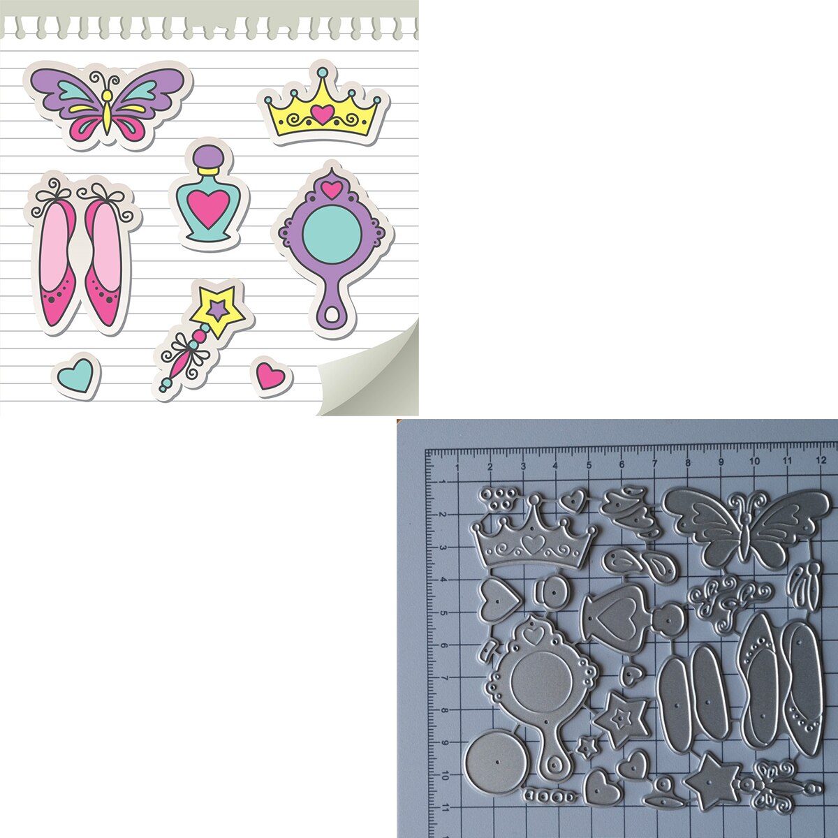 Wedding Anniversary Love Frame Metal Cutting Dies Diy Emboss Stencil Scrapbooking Dies For Card Making: 913