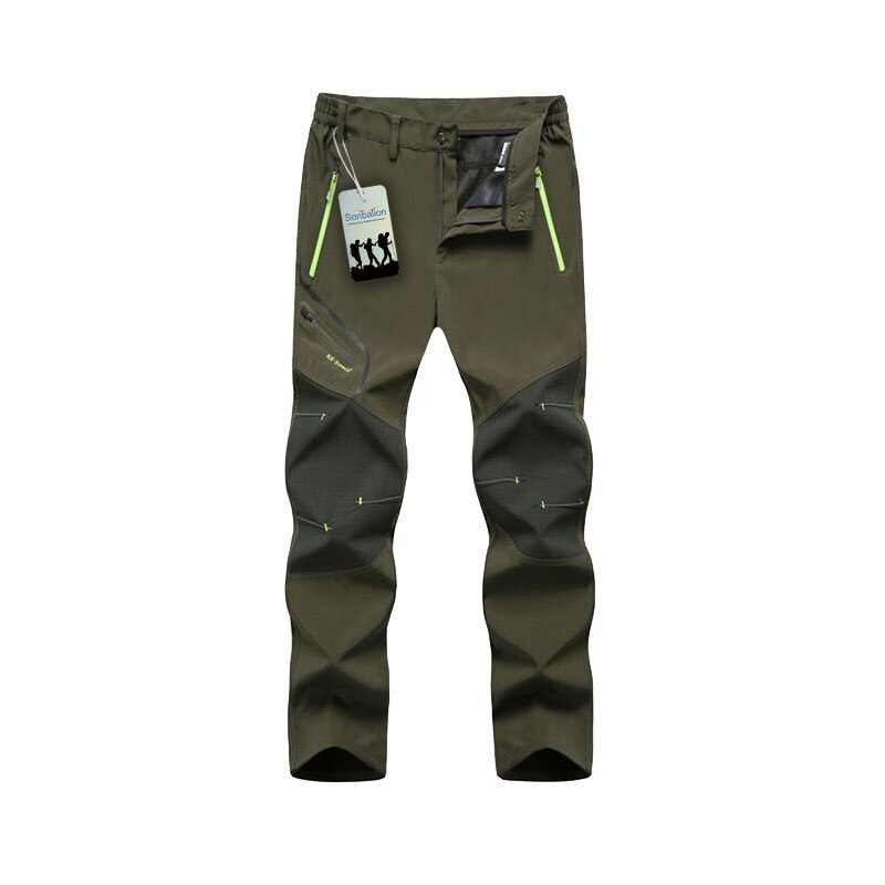 Pantalon de sport softshell pour femme, pantalon d'été imperméable à séchage rapide pour l'extérieur, le camping, l'escalade et le trekking