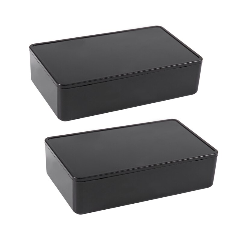 2X 100X60X25mm DIY ABS Plastic Housing Box Case Electronic Project Circuit: Default Title