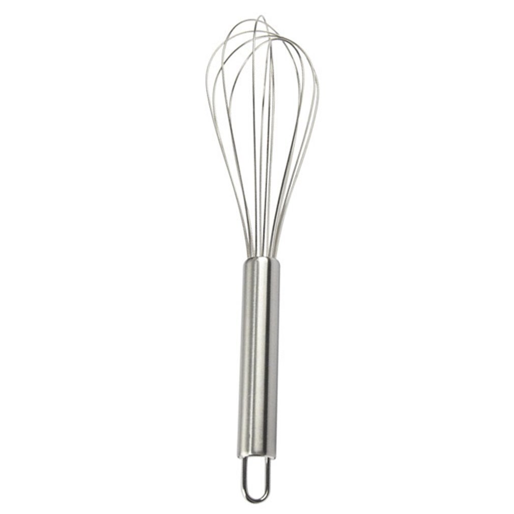 Handle Whisk Stainless Steel Kitchen Mixer Balloon Wire Egg Beater Tool Kitchen Tools 6 Line Egg Beater Cake Baking Tools: Default Title