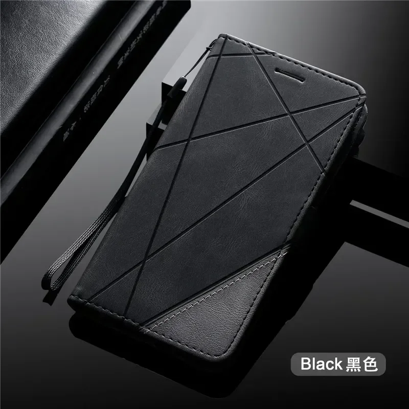 Para Coque Xaomi Redmi 13C 14C Funda de lujo con tapa tipo billetera Funda de cuero para Funda Xiaomi Redmi 14C 13C 12C Redmi13 12 Funda de teléfono: Neopreno / Negro