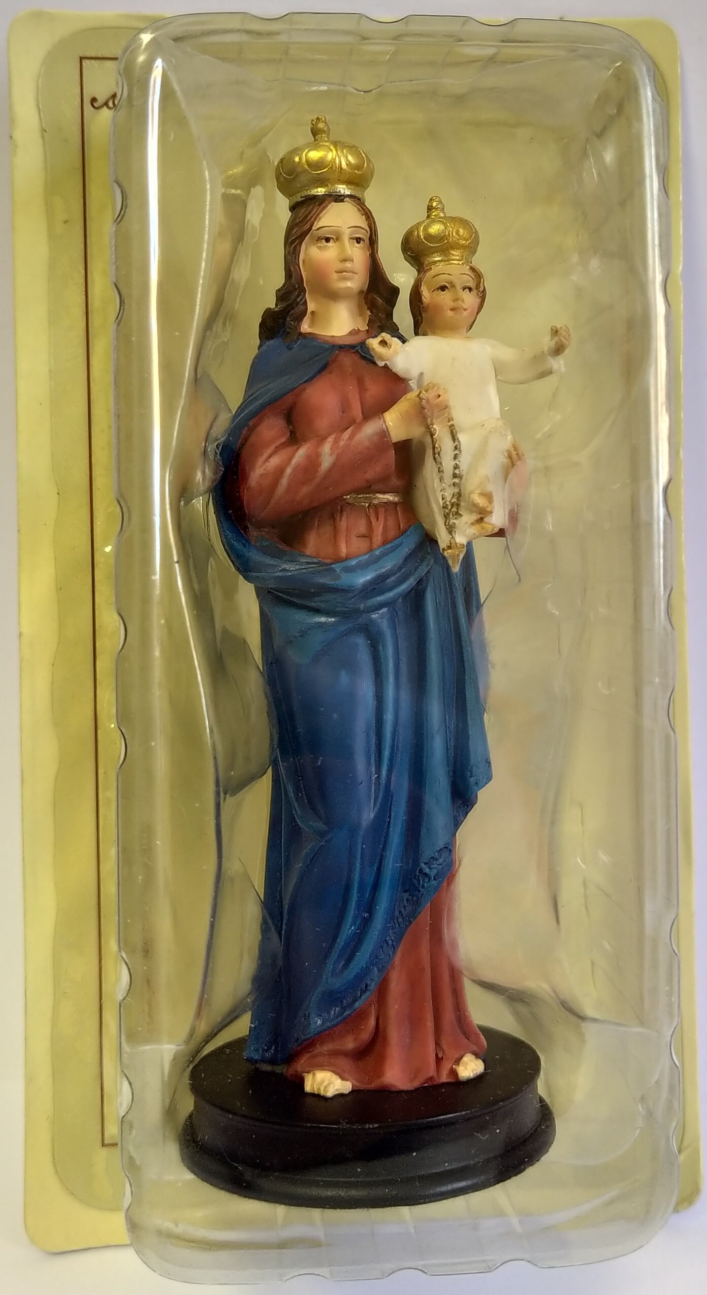 Heiligen En Blesseds Onze Dame Madonna Van De Rozenkrans 5 "Figuur Standbeeld