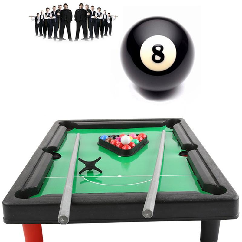 Mini Tabletop Pool Set American Billiard Game Sports Snooker Toys Home Indoor Game for Kids