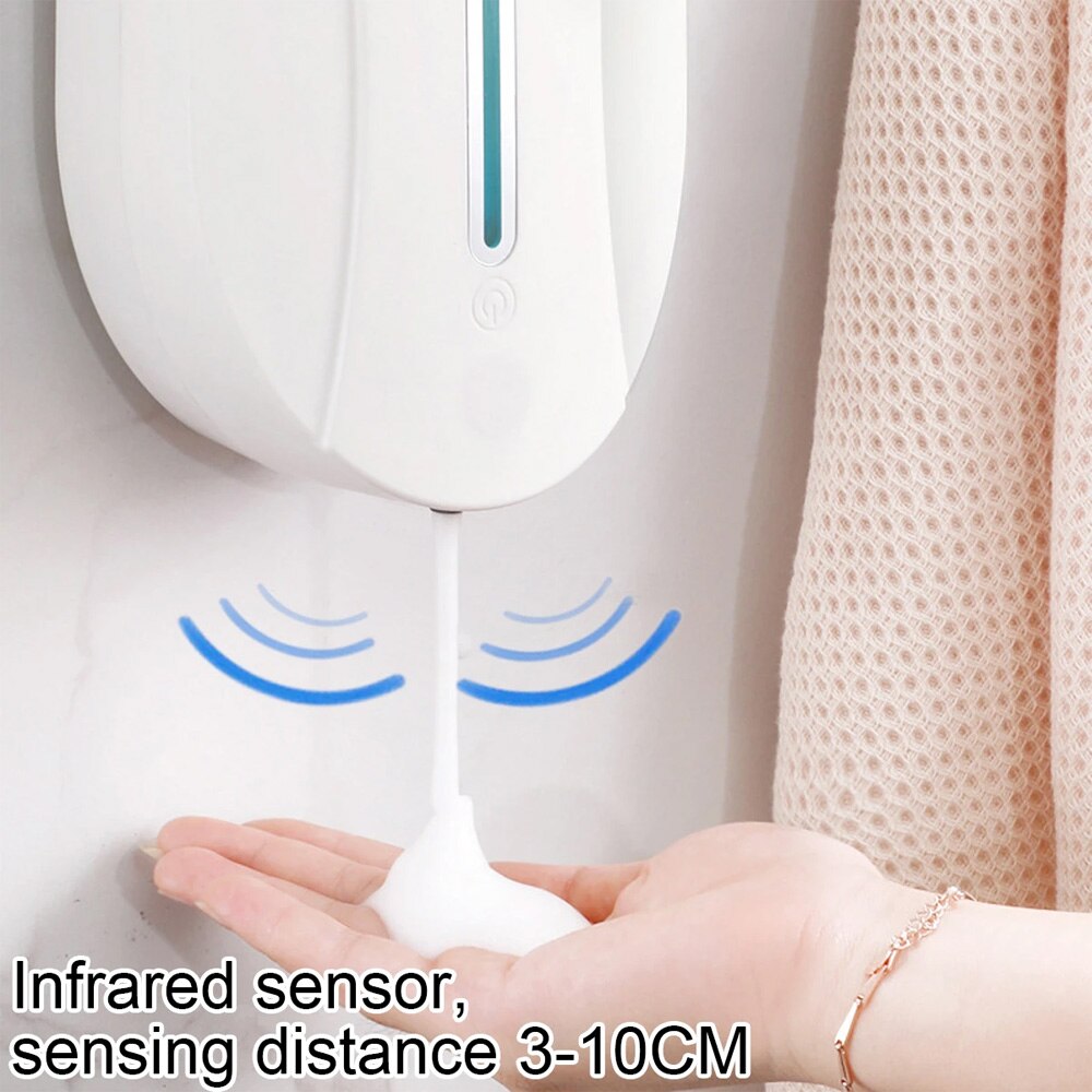 AIRMSEN Touchless Automatic Soap Dispenser Smart Foam Machine Infrared Sensor Foam Soap Dispenser Hand Sanitizer Washing Machine