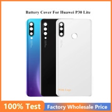 6.15" Back Cover For Huawei P30 Lite Back Battery Cover Nova 4e Rear Glass Door Housing Case For Huawei P30 Lite Battery Cover