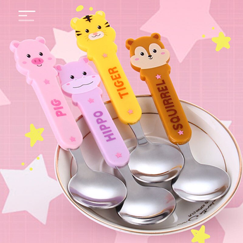 Baby Tester Servies Dessert Lepel Voor Kinderen Voeden Lepel Vork Baby Gadgets Feedkid Kinderen Bestek Voor Kinderen