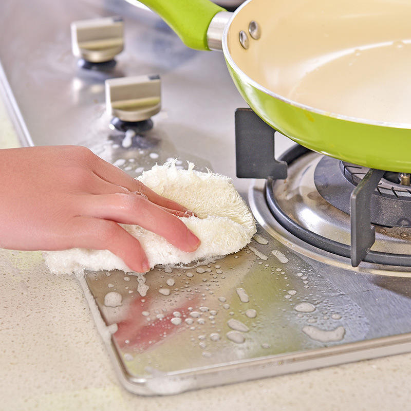 Natural Loofah Luffa Bath Shower Sponge SPA Body Scrubber Horniness Remover Bathing Massage Home Kitchen Cleaning Supplie