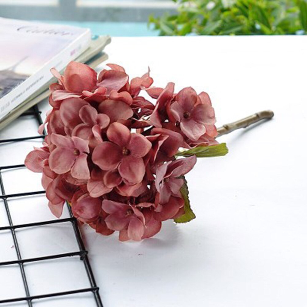 Hydrangea Flowers DIY Wedding Christmas Decor for Home Handmade Hydrangea Dried Flowers SEC88: mv148