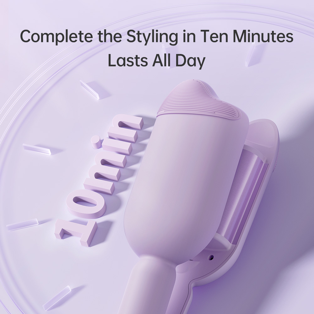 Elektrische haarkruller 36 mm grote golfstyling Keramisch haar Langdurige krultang Stylingtool Curling Wand Hair Waver