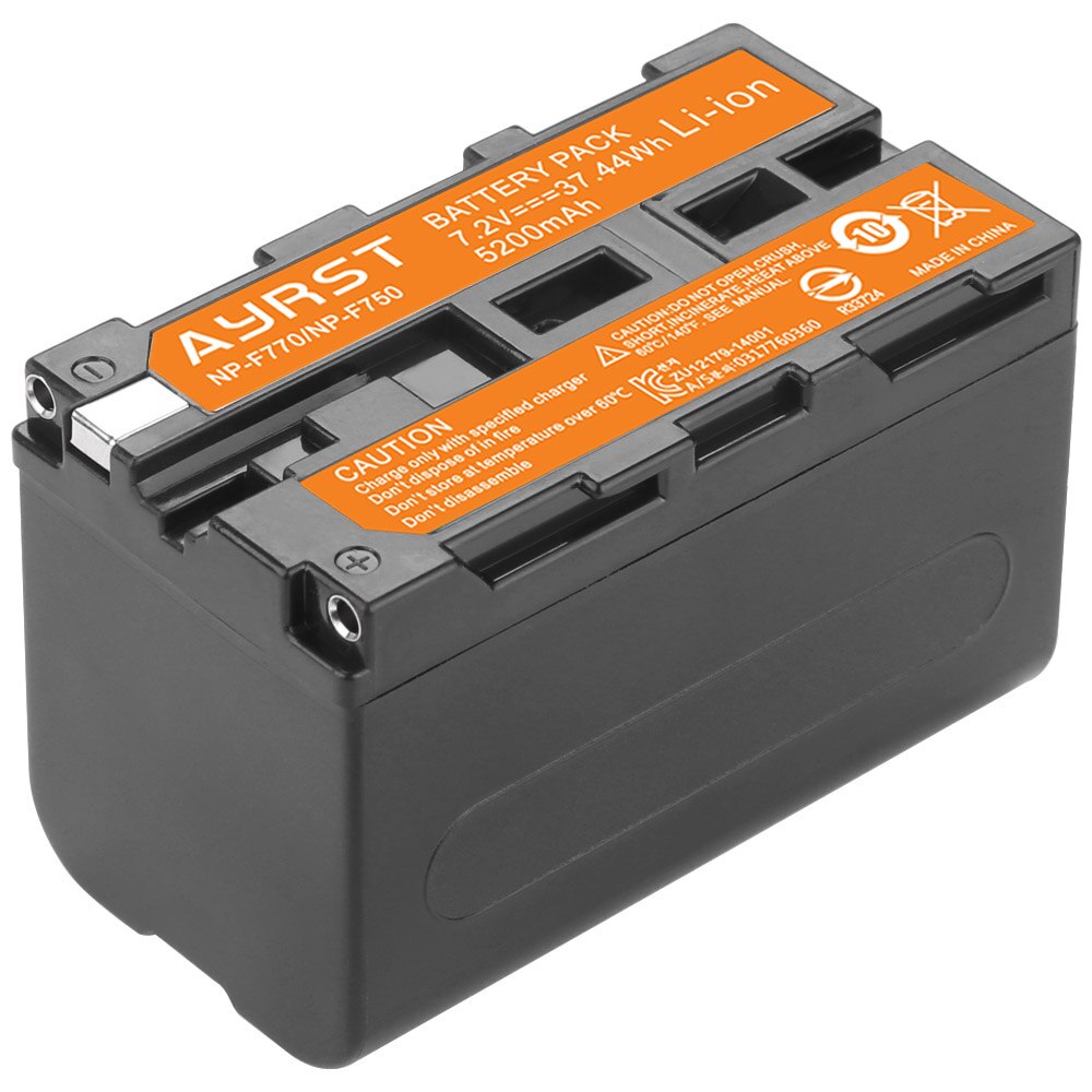 5200- mah-akku mit led-anzeige für sony np f970 f960 f550 f570 qm91d ccd -rv100  f750 np f770 np-f750 led-usb-ladegerät