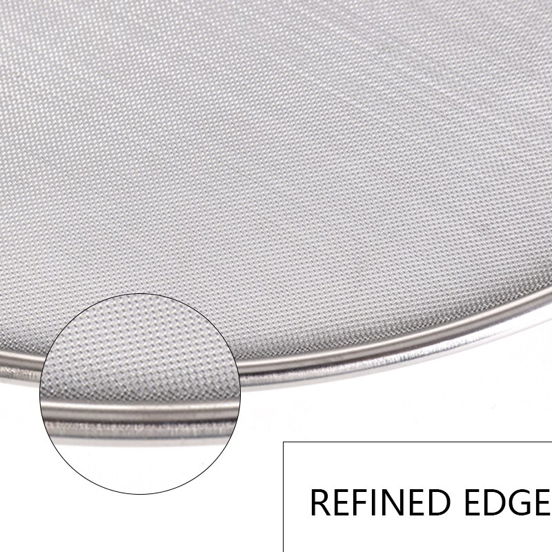 1PCS Stainless Steel Oil Cover Fried Oil Net Cover Pizza Tray Kitchen Gadget Pan Cover Splash Oil High Temperature Anti Falling^