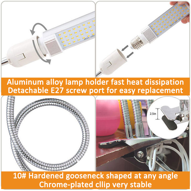 Full Spectrum LED Grow Light Phytolamp For Plants Control Plants Seedlings Flower Indoor Grow Greenhouse Clip Lamp Phyto Lamp