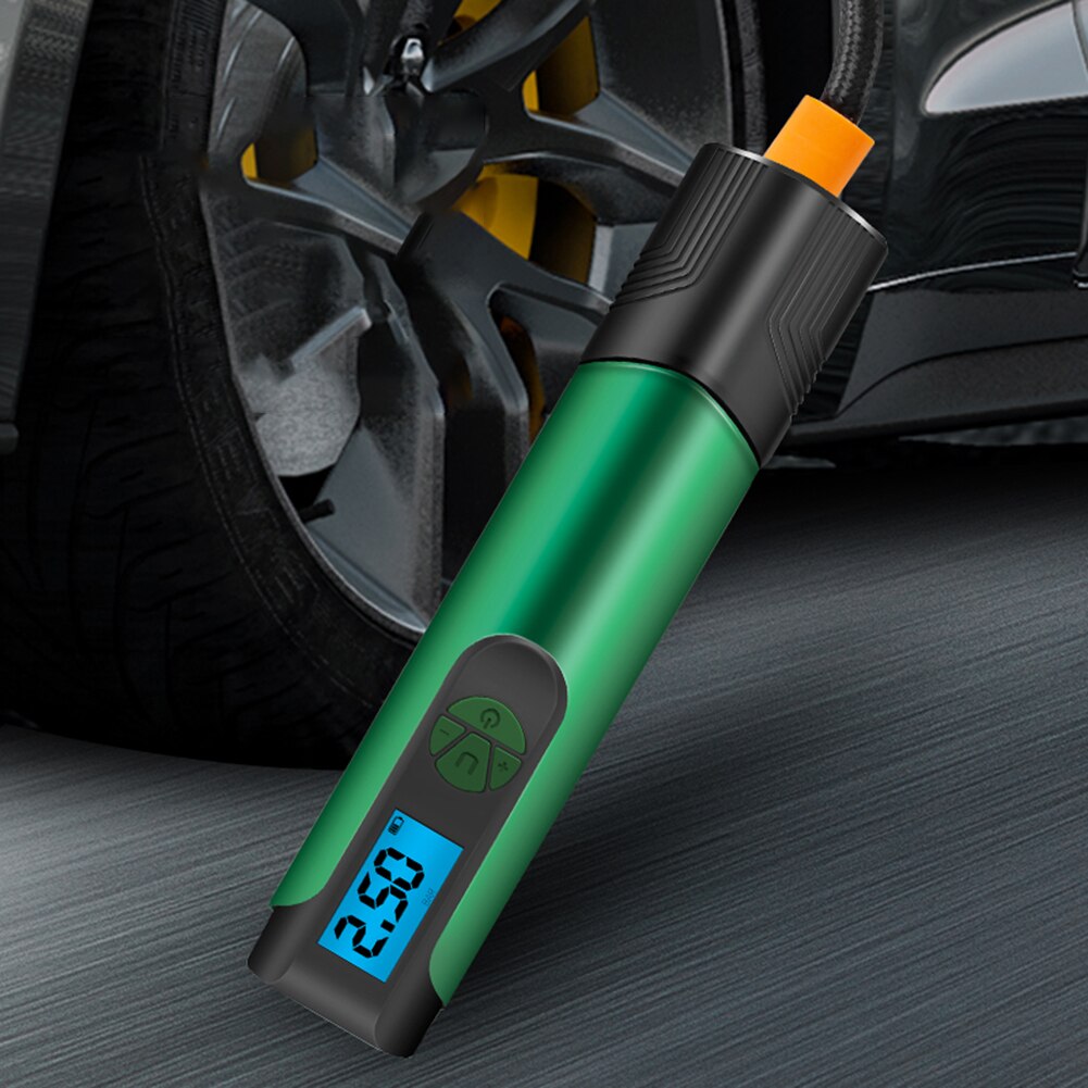 Car Tyre Inflator Tire Inflatable Pump Portable Air Compressor with Air Nozzle Automobile Inflatable Pump