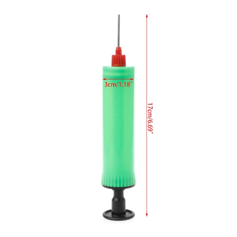 Håndluftpumpe inflator med nål til fodbold basketball sportsfodbold  y4ub